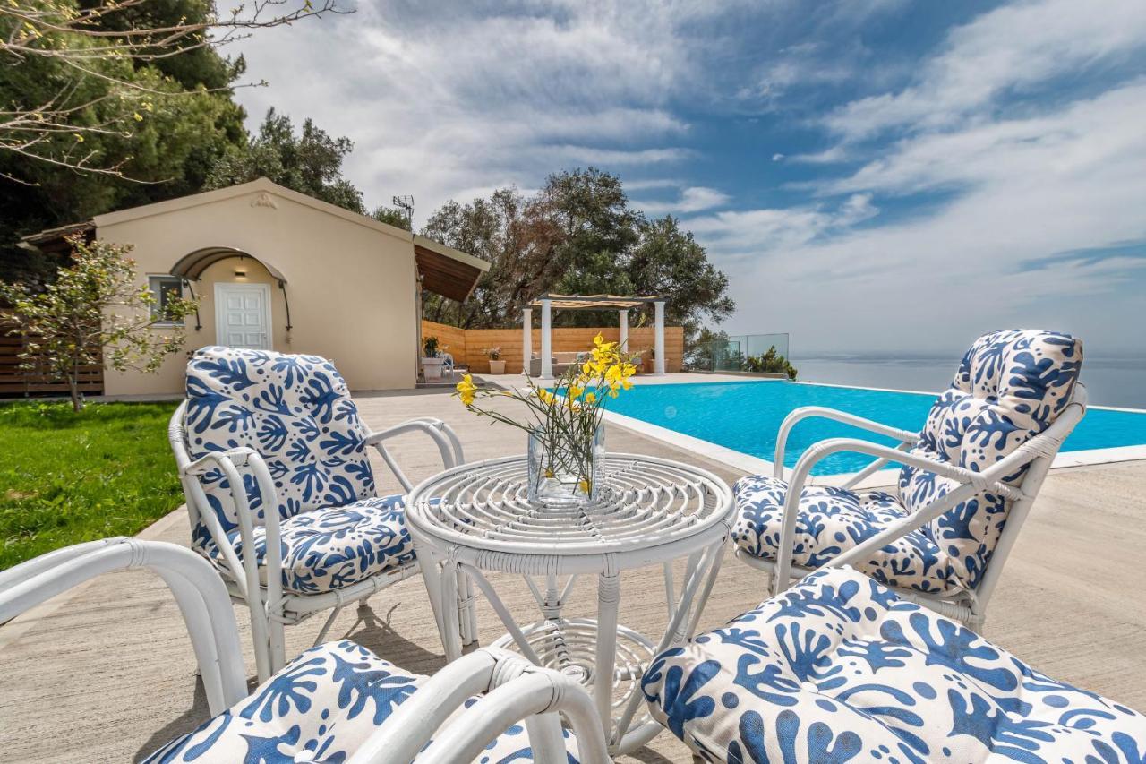Ocean View - Luxury Villa Nefeli Kontogialos Eksteriør billede